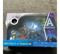 Mcfarlane Toys Avatar Jake Sully vs Thanator Figure Set Disney Pandora 8+