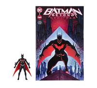 McFarlane Toys Batman Beyond Action Figure - 3-Inch DC Collectible with 5 Points of Articulation - Neo-Year Comic Book - Ages 12+