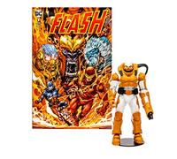McFarlane Toys, DC Comic 7-inch Heatwave Action Figure with 22 Moving Parts, Collectible DC The Multiverse Flash Figure with Stand Base, Comic and Unique Collectible Character Card - Ages 12+
