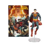 McFarlane Toys DC Comics Black Adam Comic + Superman Figure 17 CM
