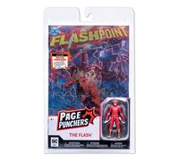 McFarlane Toys, DC Page Punchers, 3-Inch DC Comic The Flash (Metalic) Action Figure with 5 points of articulation, Collectible DC Figure with Character Comic Book - Ages 12+