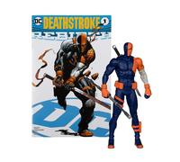 McFarlane Toys - DC Direct Page Punchers Deathstroke (DC Rebirth) 7in Figure with Comic