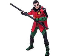 McFarlane Toys, DC Gaming 7-inch Robin Action Figure with 22 Moving Parts, Collectible DC Gotham Knights Game Figure with Stand Base and Unique Collectible Character Card - Ages 12+