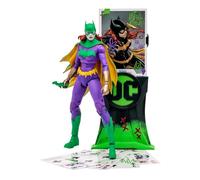 McFarlane Toys DC Multiverse Batgirl (Jokerized) Gold Label Action Figure - 7 Inches Detailed Collectible with 22 Articulation Points and Exclusive Jokerized Accessories