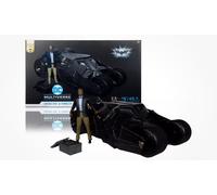 Mcfarlane Toys The Dark Knight Gold Dc Multiverse Vehicle Tumbler With Lucuis Fox Label Figure