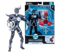 McFarlane Toys, 7-Inch DC Blackest Night Deathstorm Action Figure with 22 Moving Parts, Collectible DC Figure with Unique Collectible Character Card - Ages 12+