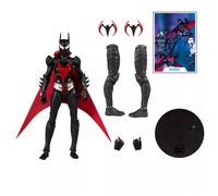McFarlane Toys, 7-Inch DC Batman Beyond Batwoman Action Figure with 22 Moving Parts, Collectible DC Figure with Unique Collectible Character Card - Ages 12+