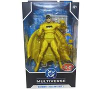 McFarlane Toys DC Multiverse Figure Batman Yellow Suit Red Platinum Chase