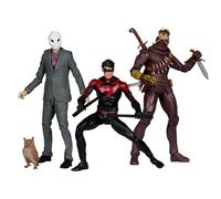 McFarlane Toys - DC Multiverse Nightwing vs Talon & Owl (Batman: The Court of Owls) 3-pack Gold Label