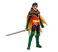 McFarlane Toys DC Multiverse Robin (DC vs. Vampires) Gold Label Action Figure - 7 Inches Detailed Collectible with 22 Articulation Points and Vampire-Hunting Accessories