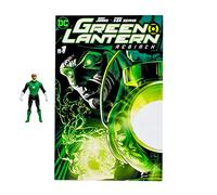 McFarlane Toys, DC Page Punchers, 3-Inch DC Comic Hal Jordan Green Lantern Action Figure with 5 points of articulation, Collectible DC Figure with Character Comic Book - Ages 12+