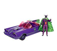 McFarlane Toys - DC Retro Batmobile & The Joker (Batman 66') 2pk, Gold Label,