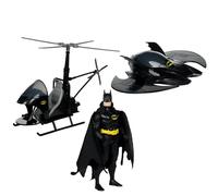 Mcfarlane Toys Batwing Batman Black Suit Dc Direct Super Powers Action Pack Of 3 The Whirly & The Sdcc Figure 13 Cm