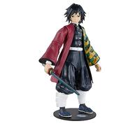 McFarlane Toys Demon Slayer Giyu Tomioka 7-Inch Action Figure - Incredibly Detailed Collectible with Ultra Articulation, Sword, and Demon Slayer Theme