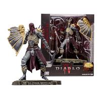 McFarlane Toys Diablo IV Bone Spirit Necromancer 1:12 Scale Posed Figure with Interchangeable Head, 2 Weapons, Shield, Display Base, and Mystery Weapon - Summon Vengeful Hordes