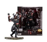 McFarlane Toys Diablo IV Death Blow Barbarian 1:12 Scale Posed Figure with Interchangeable Head, 4 Weapons, Display Base, and Mystery Weapon - Harness the Power of the Barbarian