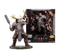 McFarlane Toys Diablo IV Landslide Druid 1:12 Scale Posed Figure with Interchangeable Head and Hand, 3 Weapons, Display Base, and Mystery Weapon - Channel the Fury of Nature