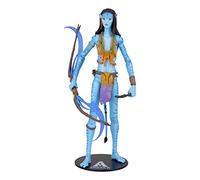 McFarlane Toys , Disney Avatar, World of Pandora 7-inch Neytiri (Reef Battle) Classic Avatar Movie Action Figure with 22 Moving Parts, Disney Toys Collectible Figure with Collectors Stand, Ages 12+
