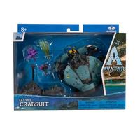 McFarlane Toys, Disney Avatar, World of Pandora CET-OPS Crabsuit and RDA Driver Avatar Movie Action Figure Set, Disney Toys Collectible Figure - Ages 8+
