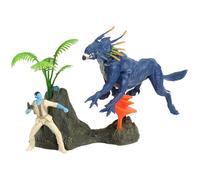 McFarlane Toys - Disney Avatar - World of Pandora Jake Sully Vs Thanator Avatar Movie Action Figure - Disney Toys - collectible Figure - Ages 8+