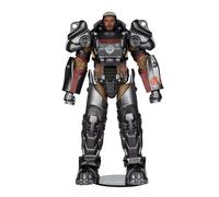 McFarlane Toys Fallout 4 Paladin Danse T-60 Power Armour 7" Deluxe Action Figure