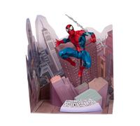 McFarlane Toys Marvel Spider-Man 1:10th Scale Collectible with Scene (The Amazing Spider-Man #1)