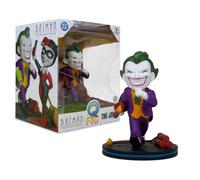 McFarlane Toys QMx DC Joker 4.5" Posed Q-Fig | Premium DC Comics Joker Q-Fig statue with a unique chibi design, detailed sculpt and character-accurate finish