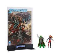 McFarlane Toys - Spawn Page Punchers 2pk She Spawn and Curse 3in Action Figures with Comic