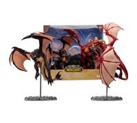 McFarlane Toys TBA | World Of Warcraft 7 Inch Static Figure 2-Pack - Red Highland Drake & Black Proto Drake