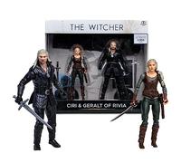 Mcfarlane Toys Figure Geralt And Ciri Netflix Season 3 The Witch Dc Comics 18 Cm Brown