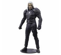 McFarlane Toys, Netflix The Witcher 7-inch Geralt of Rivia Action Figure with 22 Moving Parts, The Witcher Season 2 Collectible Figure with Collectors Stand Base- Ages 12+