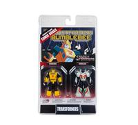 McFarlane Toys Transformers Page Punchers 2-Pack Bumblebee and Wheeljack 3" Inch Action Figures with 2 Comics - Highly Detailed Collectible Set - Ideal for Fans and Collectors