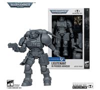 McFarlane Toys Warhammer 40,000 Lieutenant In Phobos Armour Unpainted 10907 New