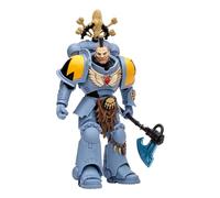 McFarlane Toys Action Figure Warhammer 40,000 Space Wolves Wolf Guard 7-Inch with Art Card