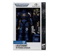 McFarlane Toys Warhammer 40,000 Lieutenant In Phobos Armour Ultramarines New
