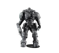 McFarlane Toys, Warhammer 40000 Reiver Action Figure with 22 Moving Parts, Unpainted Collectible Warhammer Figure with collectors stand base, Customise Your Figure - Ages 12+, Multicolor