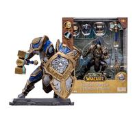 McFarlane Toys World of Warcraft 6 Inches - Human: Paladin/Warrior Action Figure - Incredibly Detailed 1:12 Scale Figure Based on the Global Phenomenon
