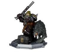 McFarlane Toys - World of Warcraft Dwarf Hunter: Beast Master & Marksman 1:12 Scale Posed Figure