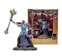 McFarlane Toys World of Warcraft Undead: Priest/Warlock (Epic) 1:12 Scale Posed Figure with 3 Weapons, Interchangeable Armor, Extra Hand, Head, Mystery Weapon, and Display Base