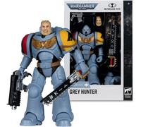McFarlane Toys Action Figure Warhammer 40,000 Grey Hunter (Space Wolves) 7in