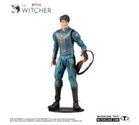 McFarlane Toys, Netflix The Witcher 7-inch Jaskier Action Figure with 22 Moving Parts, The Witcher Season 1 Collectible Figure with Collectors Stand Base- Ages 12+