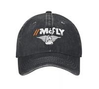 McFly Logo Baseball Cap Distressed Denim Rock Punk Band Tour Snapback Hat for Men Women Outdoor All Seasons Travel Gift Hats Cap Gift