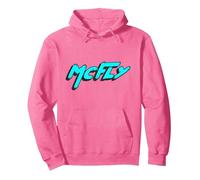McFly Pullover Hoodie, Adult Unisex, Bright Pink, Small