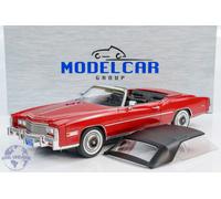 MCG - 1:18 Cadillac Eldorado Convertible 1976 Metallic Red - Diecast Model