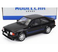 MCG 1/18 D/CST PRINCESS DIANA 1985 FORD ESCORT MK3 MKIII RS TURBO SERIES 1 BLACK