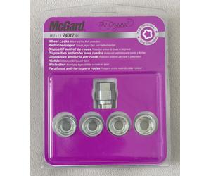 McGard 24012SU Locking Wheel Nuts / Standard Locking Wheel Nuts 4 Pieces M12x1.5