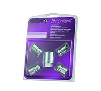 McGard 24238SU Wheel Lock Nuts SU M12 x 1,5, cone seat, Overall length 37,0 mm, Hex size 21mm, Key diameter 27,7 mm,Chrome