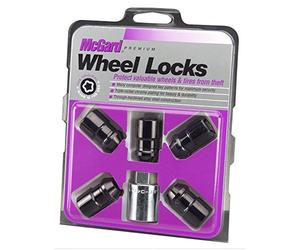 McGard 24526 Wheel Set, Black, 5 Locks / 1 Key