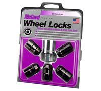 McGard 24548 Black Cone Seat Wheel Locks(1/2"-20 Thread Size) - Set of 5