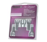 28175SU Wheel Lock Bolts SU M12 x 1,5, radius seat, shaft length 23,3 mm, Overall length 42,7 mm, Hex size 17mm, Key diameter 25,8 mm